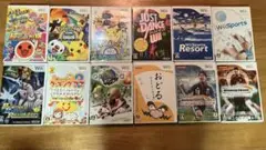 Wii ゲームソフト 12本セット