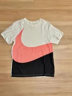 NIKE ナイキ　ビッグスウォッシュ　ロゴ　tシャツ　ホワイト　ピンク