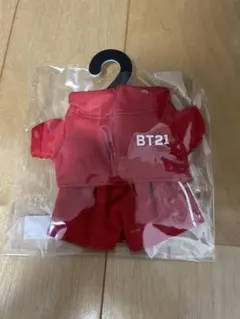 BT21 ポージングコスチューム　ジャージセット赤