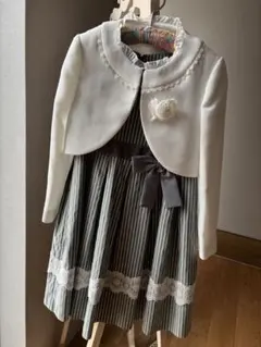 CHOPIN フォーマルワンピース ボレロセット130入学式 卒園式 女の子