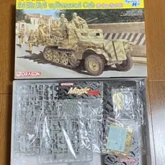 1/35 ドイツ軍 1tハーフトラック2cm Flak38 対空自走砲装甲キャブのサムネイル