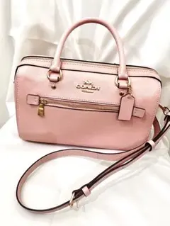 COACH 2way バッグ　ピンク