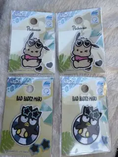 【新品未開封】サンリオ　日焼けポチャッコ ばつ丸　シールワッペン