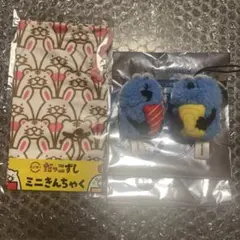 パペットスンスンスシローコラボ 指人形２種 ミニきんちゃく