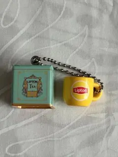 Lipton ミニチュアチャームコレクション リプトン セイロン ボールチェーン