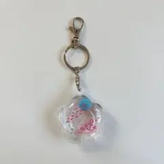 ハローキティ ウォータードームキーホルダー