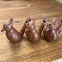 希少】ベルメゾン昭和レトロ 千趣会 ロイヤルペット 動物 木製玩具