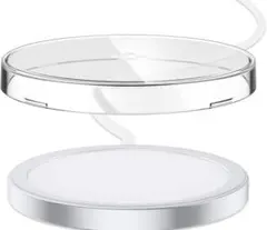 Spigen MagSafe充電器 カバー iPhone クリア