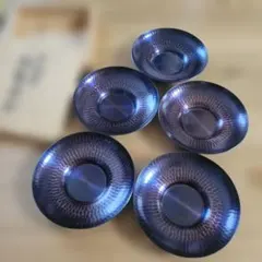黒柿 茶托 12客＆黒柿 宝珠形 香合 セット - メルカリ