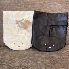 新品未使用　2個セット　ミッフィー　ポーチ巾着