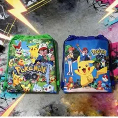 ポケットモンスター　ポケモン　ナップサック　体操服袋