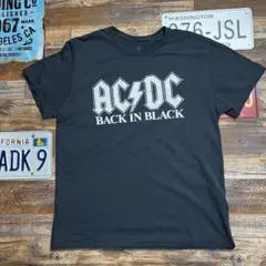 み*6様 ACDC BACK IN BLACK Tシャツ 黒 ロックT バンドTのサムネイル