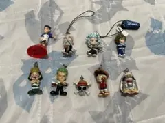 少年ジャンプキャラクター　ストラップ・キーホルダーセット