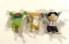 桃太郎のペン置き　3体セットのサムネイル
