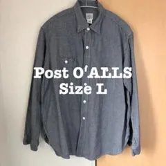 Post O'ALLS チェック柄 長袖シャツ L - メルカリ