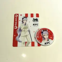 ウマ娘 ケンタッキー KFC コラボ ゴールドシップ 缶バッジ カード トレカ