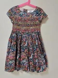 Bonpoint デュセス/8a　スモッキングドレス