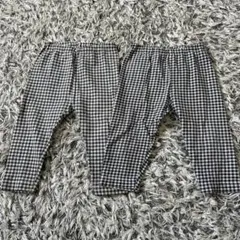 UNIQLO ユニクロ ベビーパンツ レギンス2枚セット 80cm