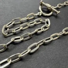 【40㎝ silver925】マンテルチェーンネックレス
