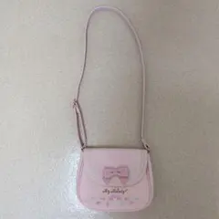 マイメロディ　ショルダーバッグ　ポシェット　ピンク