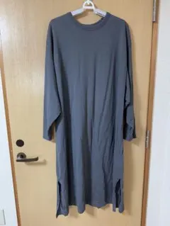 最終価格25日まで後削除AMERICANHORIC 長袖 ロングカットワンピ