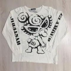 $*ル様 ヒステリックミニ ビッグプリント ペイントミニちゃん ロンT