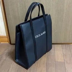 CECI McBEE ブラック トートバッグ