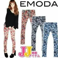 EMODA エモダ　フラワーパギンス　薔薇柄　バラ柄　ローズ　rose　パギンスのサムネイル