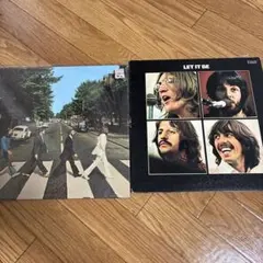 ビートルズ レコードセット LET IT BE ABBey Road