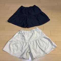 GU キュロット 2色セット 140cm