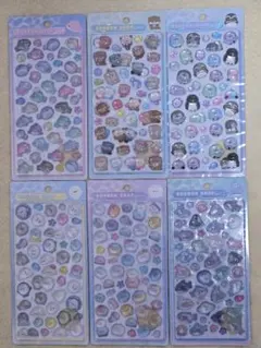 正規品　BONBON DROPシール 水族館限定第1弾6種セット