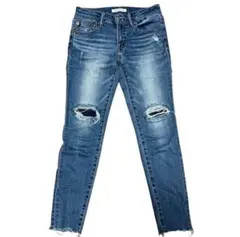 AZUL by moussyダメージデニム Sサイズ