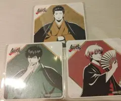 銀魂 春のぶらり旅 特典 線画 コースター 近藤 土方 沖田