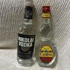 Nikolai Vodka & Camino Real Tequila2本セット