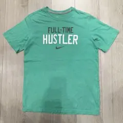 NIKE ナイキ　FULL-TIME HUSTLER 緑　Tシャツ 古着のサムネイル