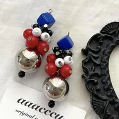 ▫︎▪︎2412025▪︎▫︎万博ミャクミャクカラーピアス/aaacccu