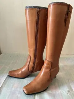 CARMENS ロングブーツ キャメル 23.5㎝