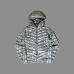 old uniqlo silver gray down jacket y2k
