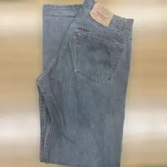 【90s USA製】リーバイス 501 先染めブラック W32 L32