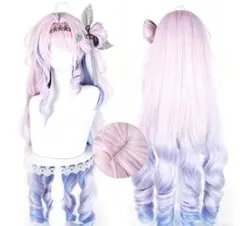 鳴潮 ダーニャ ウィッグ コスプレ ロングカールウィッグ wig - メルカリ