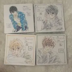 Free! FS コースター 色紙 入場特典 七瀬遙 橘真琴 桐嶋郁弥 Free! FS コースター 色紙 入場特典 七瀬遙 橘真琴 桐嶋郁弥 - メルカリ