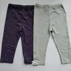 【petit main/プティマイン】レギンス 90cm 2点セット