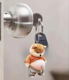 アクリル キーホルダー ボールチェーン かわいい ぽっちゃり 犬 バッグチャーム