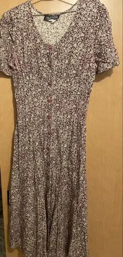 ヴィンテージ♡半袖小花柄ワンピース