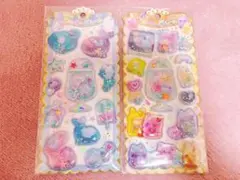 キラキラウォーターinシール　2枚セット