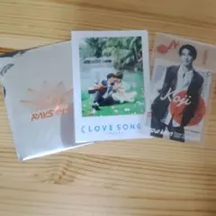 SnowMan 向井康二　カード、ステッカー3点セット