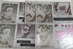 鬼滅の刃 メタルポストカード 炭治郎 猗窩座 メタリック