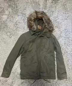 ファー付きミリタリージャケット