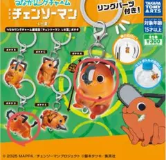 つながリングチャーム　劇場版　チェンソーマン　レゼ篇　ポチタ　A・D　セット