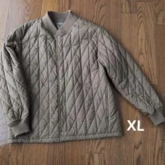 ユニクロ　ヒートテックウォームパデッドジャケット　XL　茶色　パフテック
